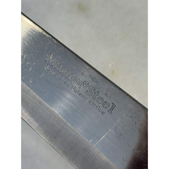 Maxam 9" Chef Knife Precision Hollow Ground Stainless Steel Blade Japan - Picture 4 of 12